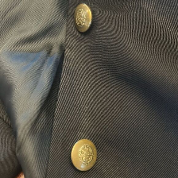 Gap deep navy button front blazer Size 6 EUC - Picture 12 of 12